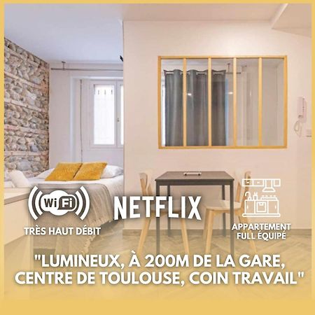 Grand Studio Avec Espace De Travail Toulouse Extérieur photo