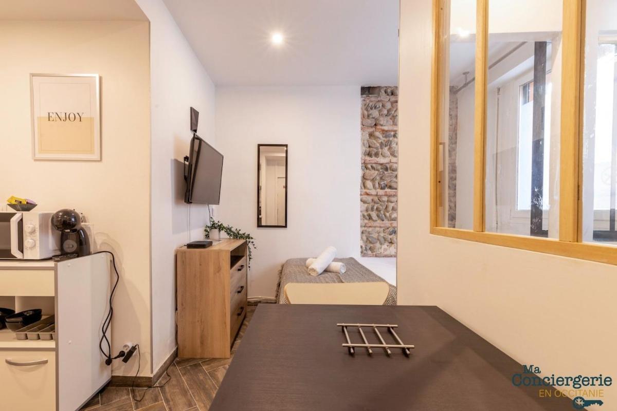 Grand Studio Avec Espace De Travail Toulouse Extérieur photo