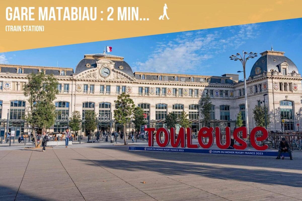 Grand Studio Avec Espace De Travail Toulouse Extérieur photo